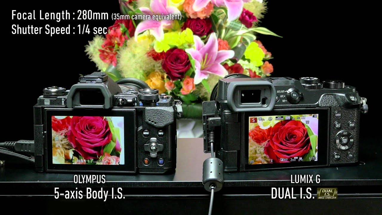 Lumix Dual IS -v- Olympus 5-Axis IS