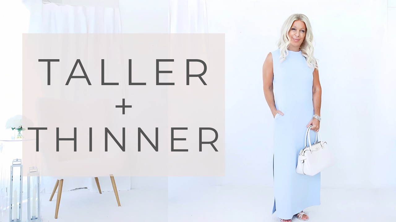 7 Spring Fashion Tricks That Make Women Over 40 & 50 Look Taller & Thinner Instantly