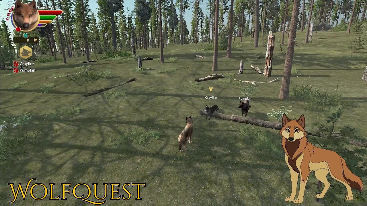 WolfQuest - Солнечная стая - Эпизод 11