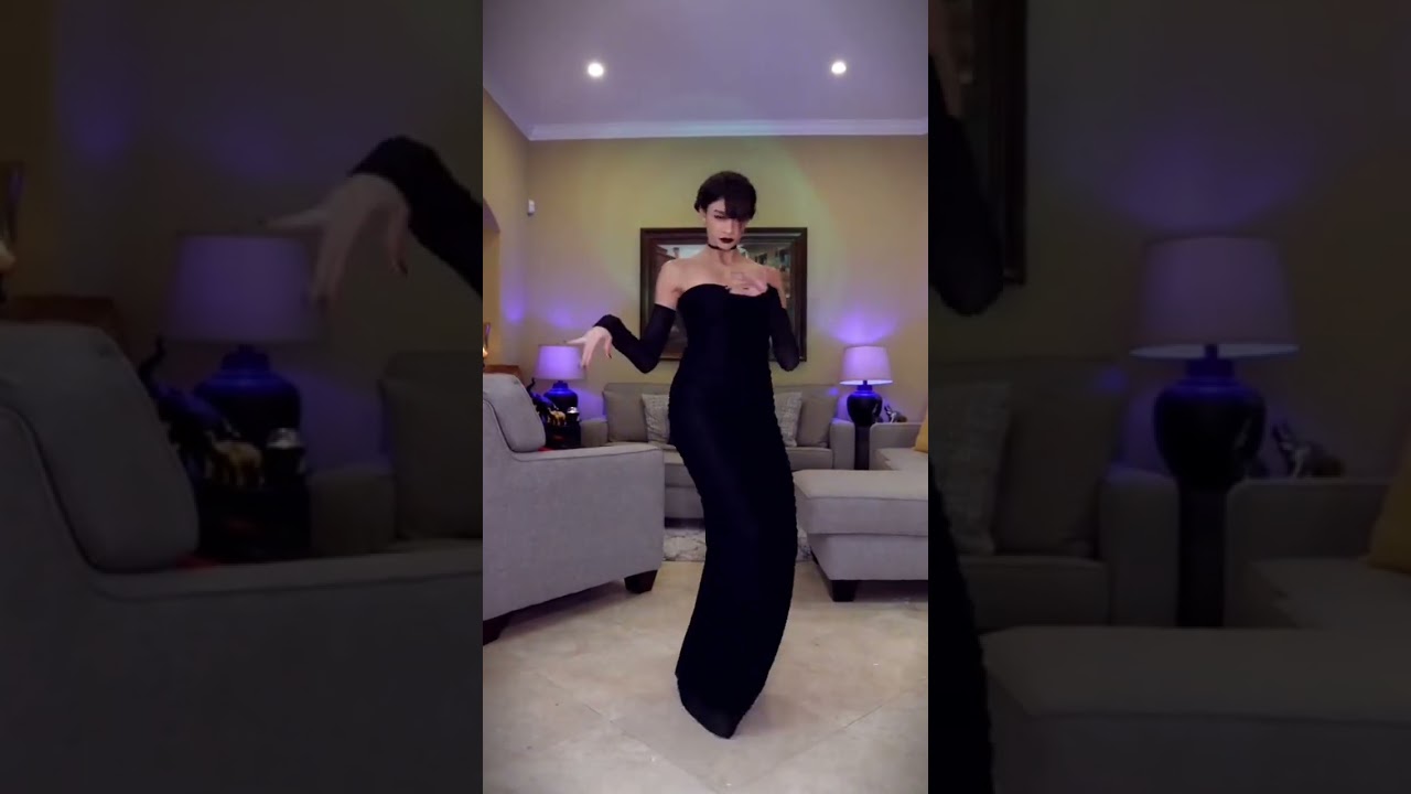 Wednesday Addams Inspired Transitions/Dance Video - Liz Sanchez