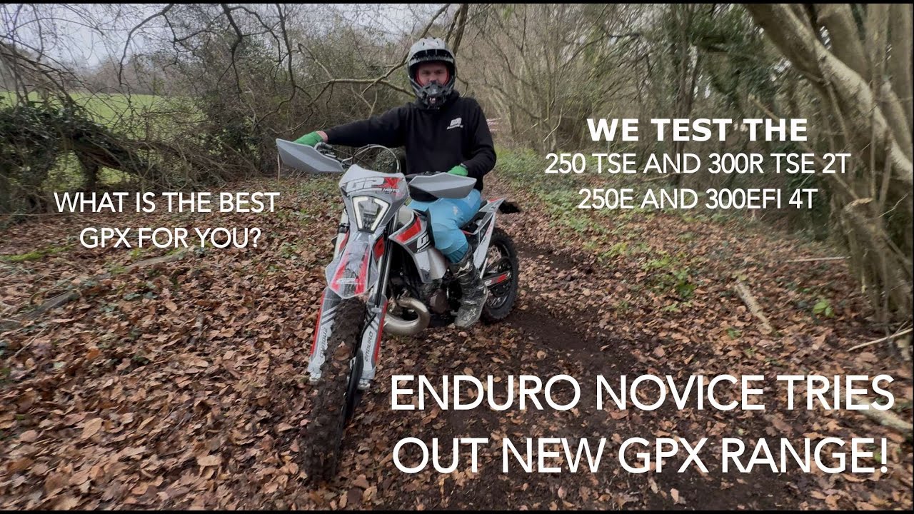 Enduro Novice Tries Out The New 2026 GPX Enduro Range!