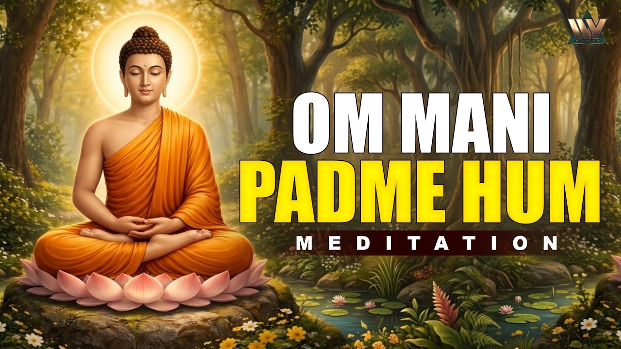 Om Mani Padme Hum | Powerful Buddhist Mantra Chanting | Meditation & Healing Music