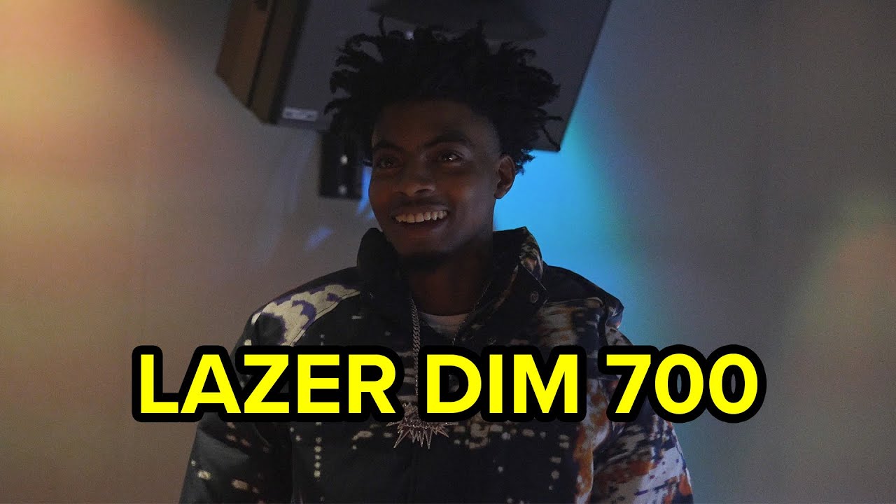 In the studio with LAZER DIM 700