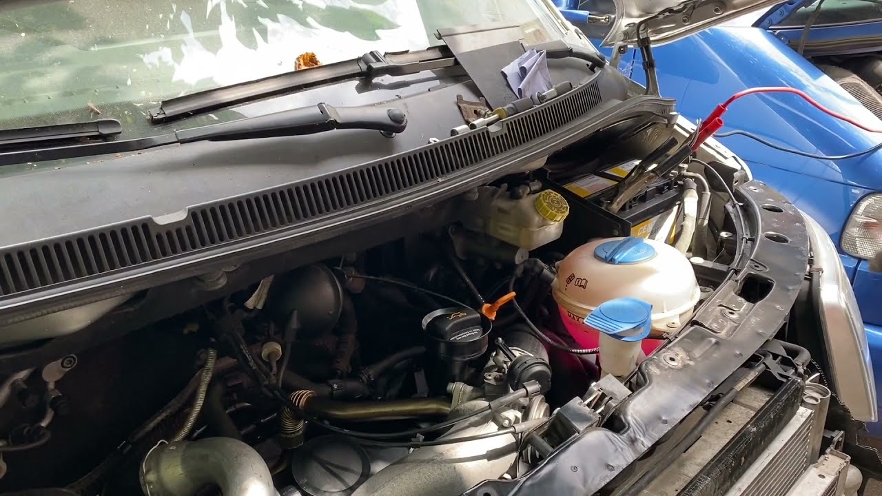 VW T5 Multivan 2,5 TDI AXD Motorstart nach Motorinstandsetzung | Motorschaden