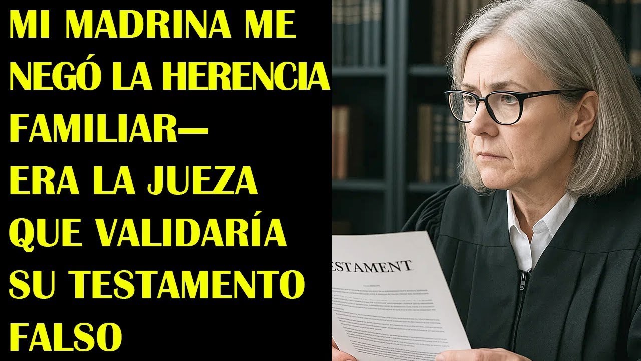 Mi Madrina Me Negó La Herencia Familiar—Era La Jueza Que Validaría Su Testamento Falso