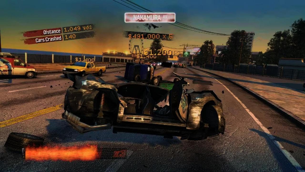 Burnout Paradise Remastered: Showtime on Nakamura Av