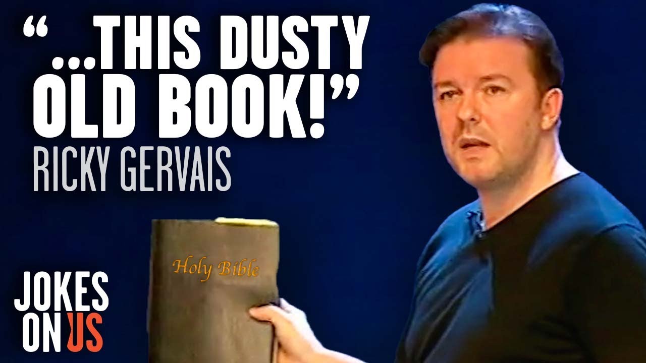 Ricky Gervais Quotes The Bible - Stand Up Comedy | Jokes On Us