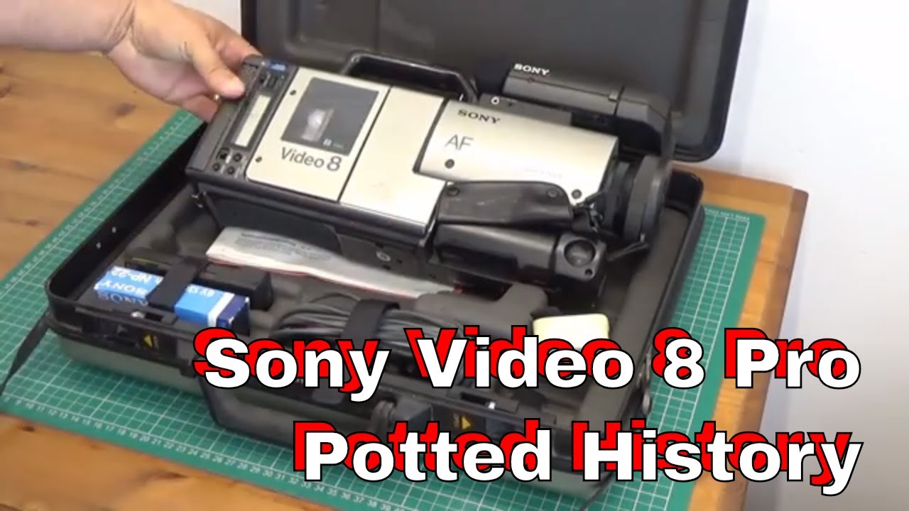 DuB-EnG: Цифровая видеокамера Sony Video 8 Pro Handycam Hi &mdash; забытая история и старые кадры