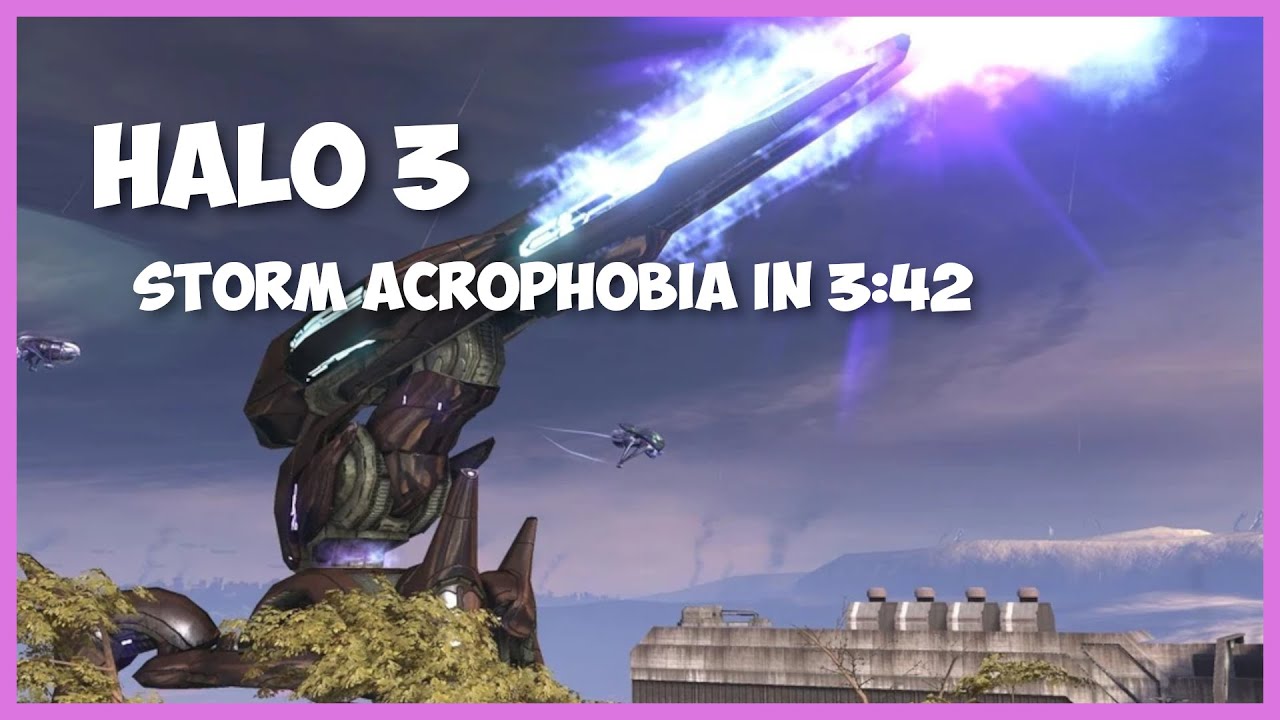 [World Record] Halo 3 // The Storm - 3:42 | Acrophobia