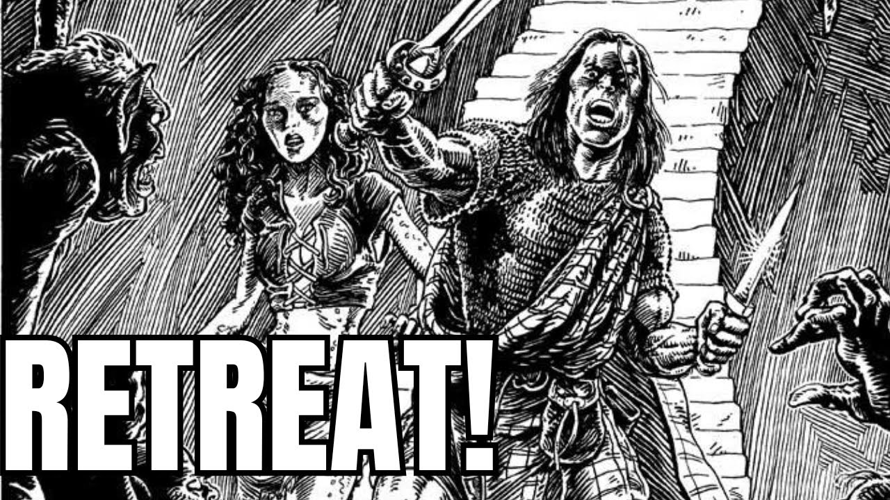 D&D Fighting Withdrawl vs. Retreat