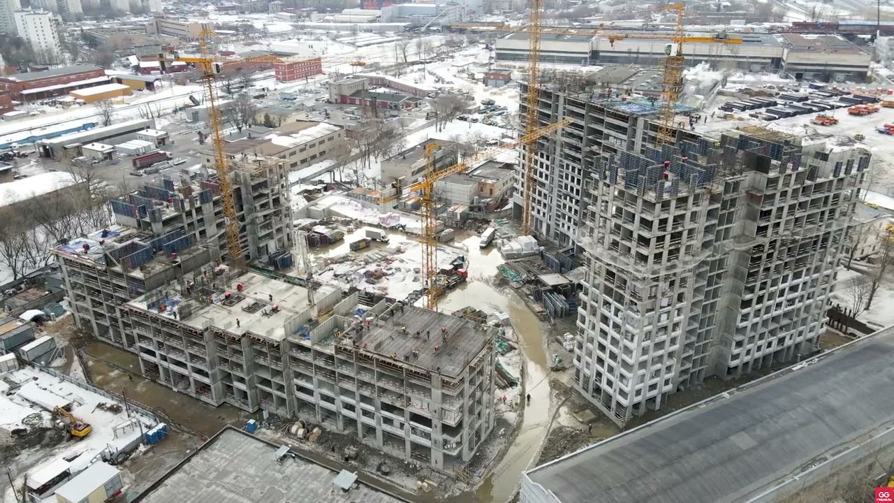 ЖК Профит &mdash; съёмка с воздуха (профит 2022)