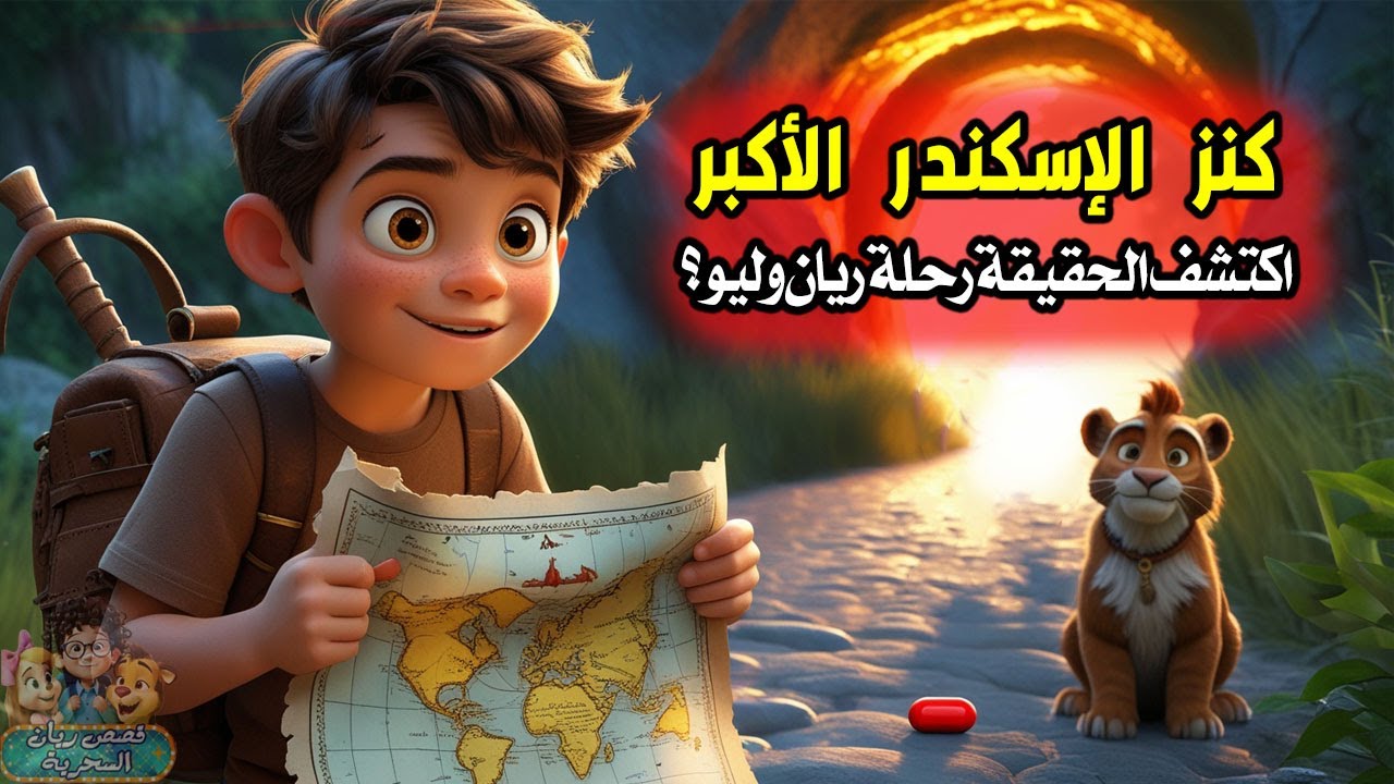 ريان يكشف عن مغامرة لا تُصدق في البحث عن كنز الإسكندر الأكبر