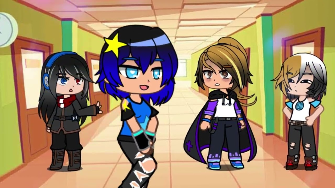 estudiantes nuevos - meme Gacha Club