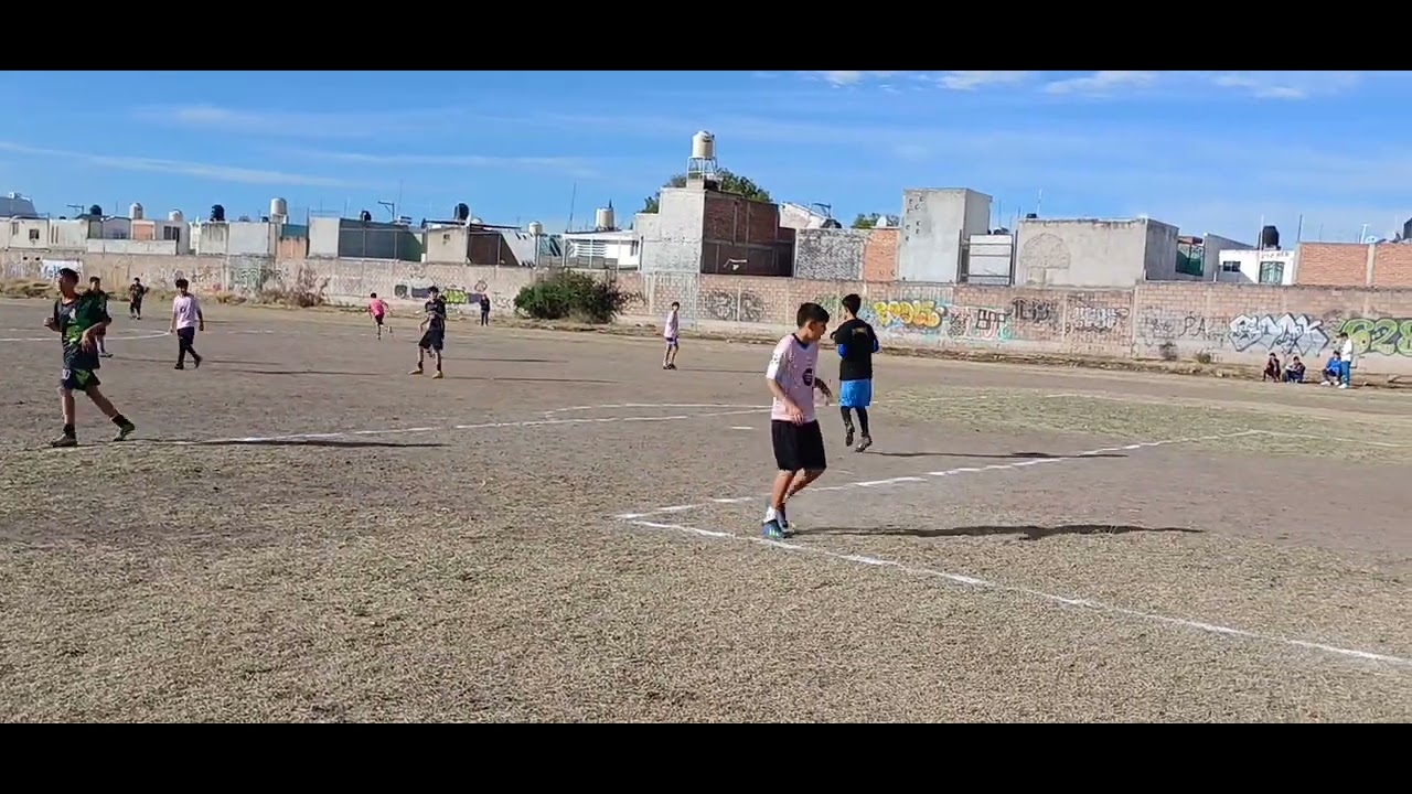 Pequeños campeones Real sta maría VS rude boys