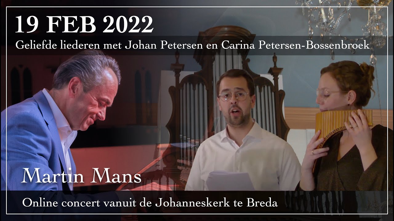 Geliefde liederen met Johan Petersen en Carina Petersen-Bossenbroek