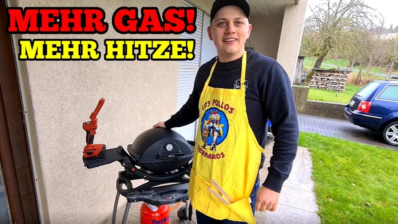 Tuning am Weber Grill - endlich mehr Hitze! - Weber Q100
