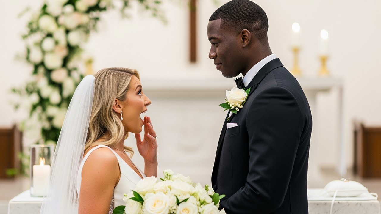 At The Arranged Wedding, She Said: “I Hope He's Not Black