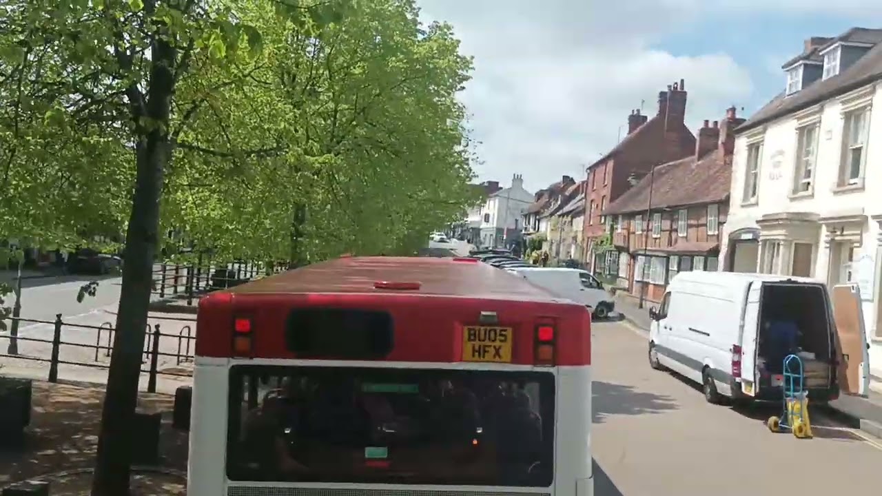 🇬🇧 BUS ROUTE TIMELAPSE | Stagecoach East X5: Oxford ➔ Bedford