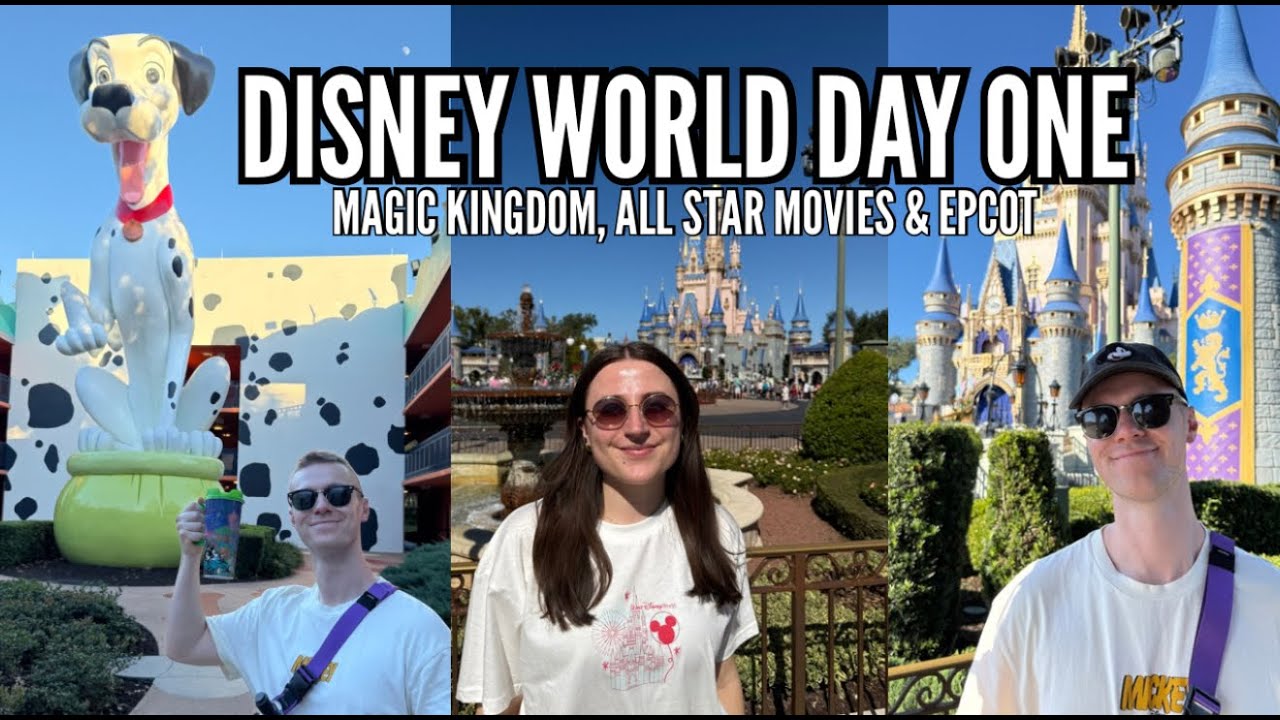 WALT DISNEY WORLD ✨ День 1 - Волшебное Королевство, киносеансы All Star Movies и вечер в Эпкоте ✨🎢🍭