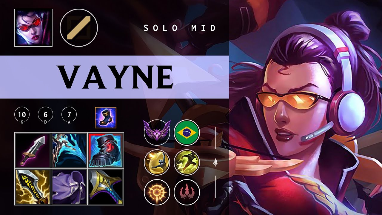 Vayne Mid vs Syndra - BR Master Patch 26.01