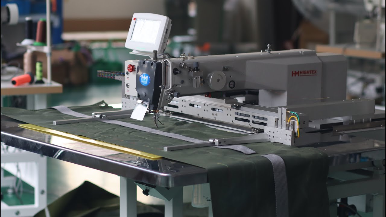 M&aacute;quina de costura programada com &aacute;rea de costura de 600x400mm