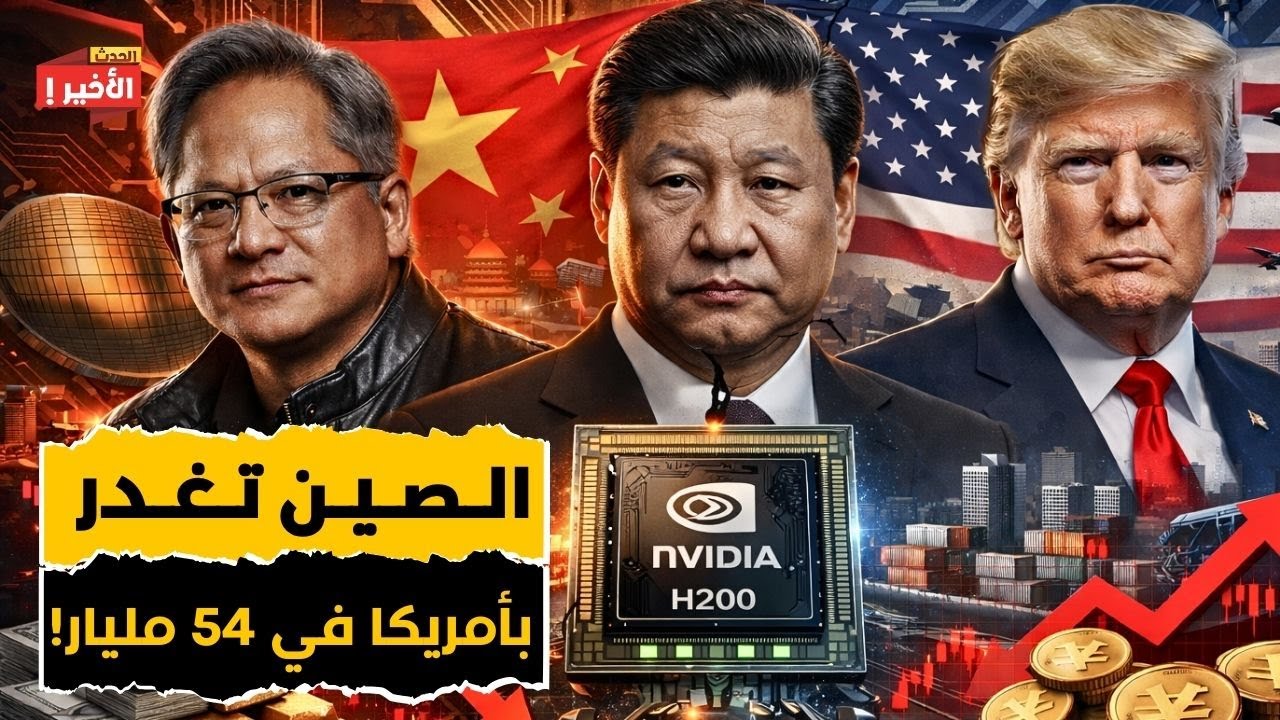 زلزال H200: الصين تُفجّر أزمة إنفيديا وتُشعل الطلاق التكنولوجي العالمي!