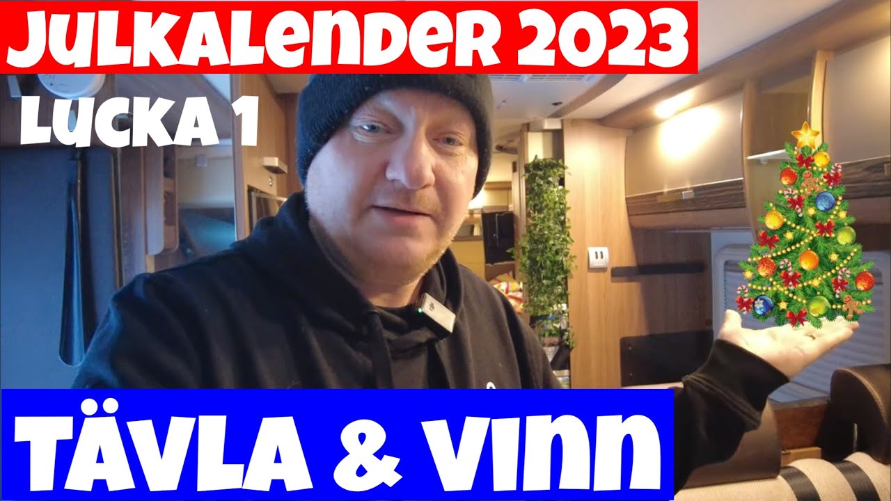 Tävla & vinn i årets julkalender! Julkalender 2023 - Lucka 1 