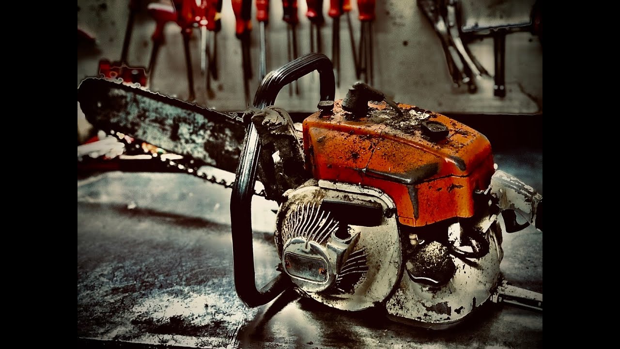 ESKİ MOTORLU TESTERE RESTORE ETME PART. 1 STIHL 70(RESTORING OLD MOTOR SAW PART 1 STIHL 70)