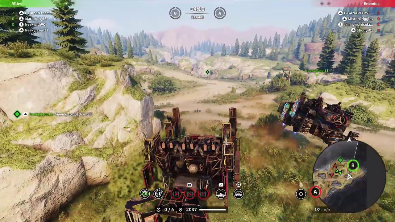 [RA1D] Crossout clan Wars