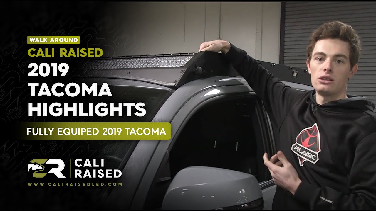 Cali Raised LED Fully Equipped 2019 Toyota Tacoma Walk Around