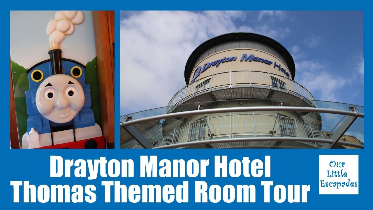 Drayton Manor Hotel Thomas Themed Room Tour - Thomas & Friends Themed Room at Drayton Manor Hotel