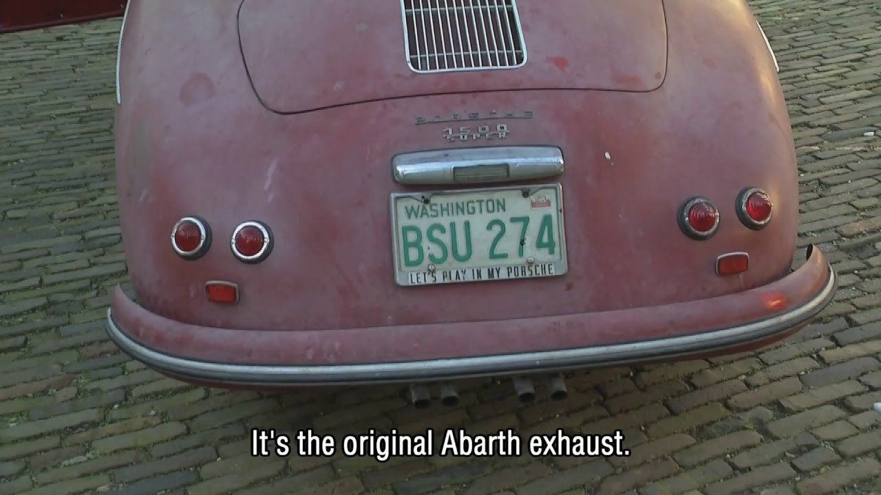 NICO AALDERING PRESENTS THE PORSCHE SPEEDSTER (BARNFIND) | GALLERY AALDERING TV