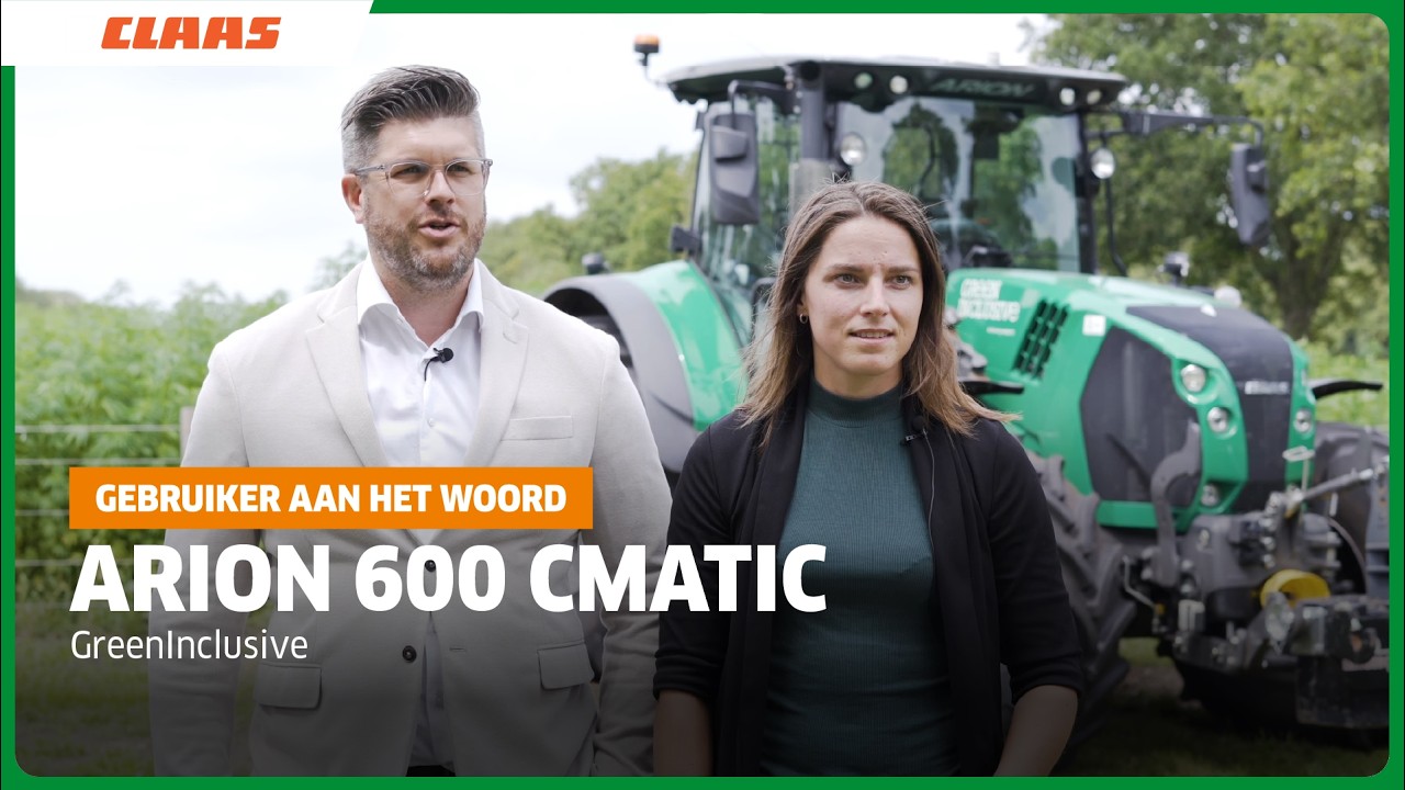 klantreview van GreenInclusive - CLAAS ARION 600 CMATIC