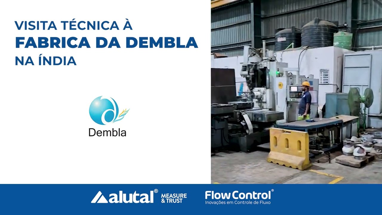 🏭🌍 Visita técnica à fábrica da Dembla Valves – Índia