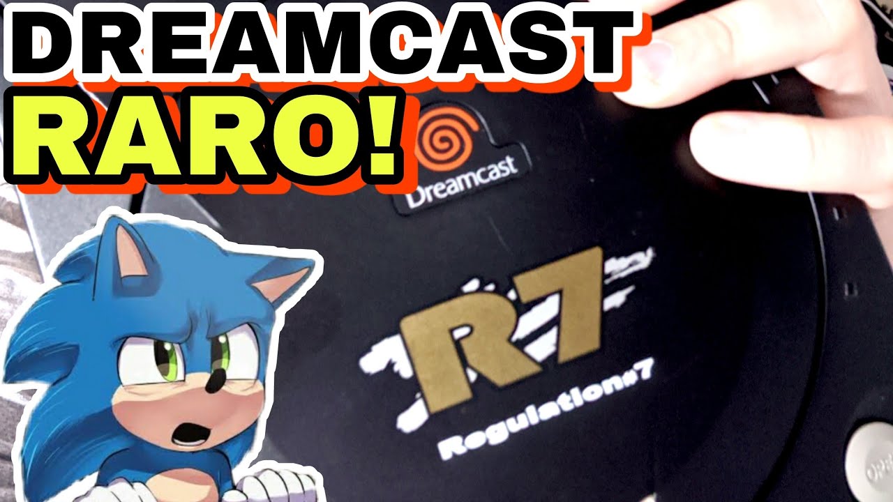 Peguei o Dreamcast que eu mais queria ter na minha coleção, o Dreamcast R7!
