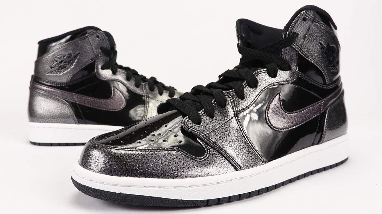 Air Jordan 1 High Black Patent Leather Space Jam Review + On Feet