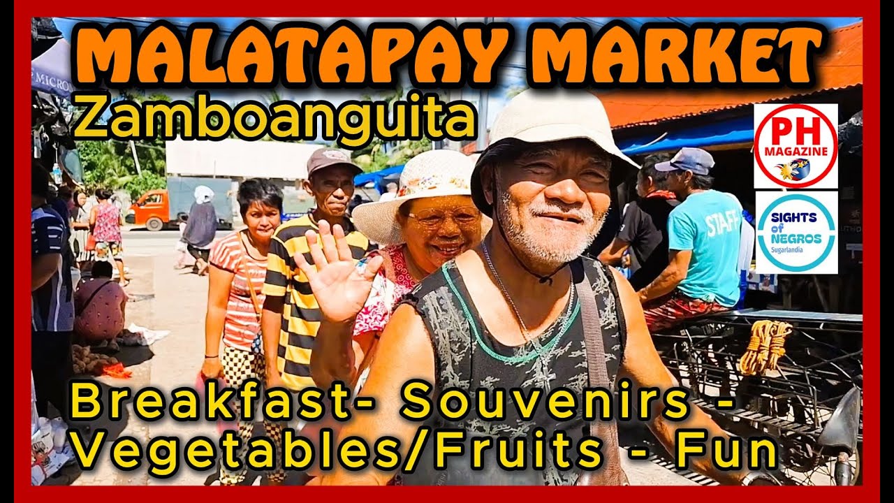 MALATAPAY MARKET 2024 | Breakfast - Souvenirs -Vegetables - Fun | ZAMBOANGUITA