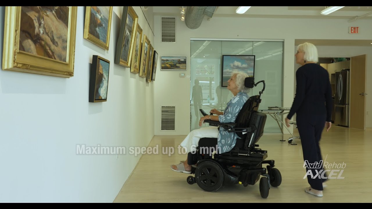 【Merits】Avid P335 Axcel Rehab Power Wheelchair