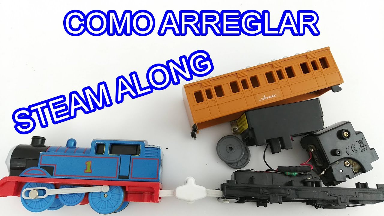 Thomas & Friends Trackmaster: Как починить или отремонтировать Steam Along на испанском языке