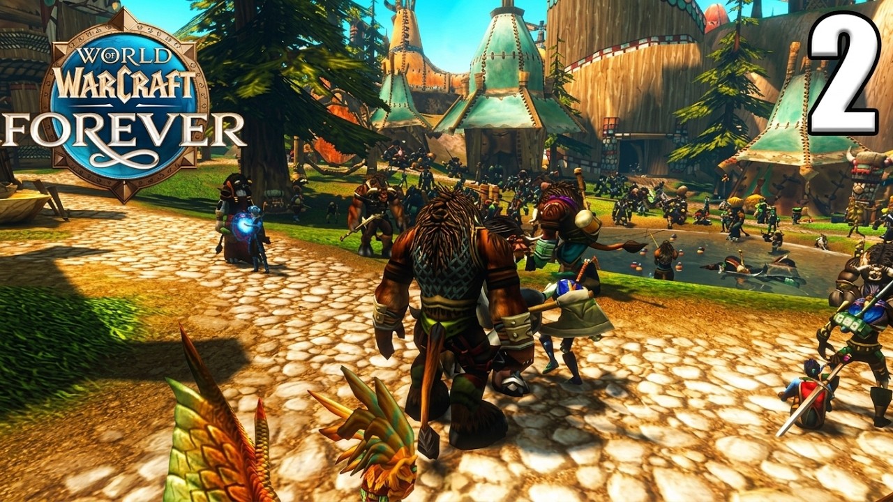 Thunder Bluff Looks AMAZING! | WoW Forever Tauren Warrior #2