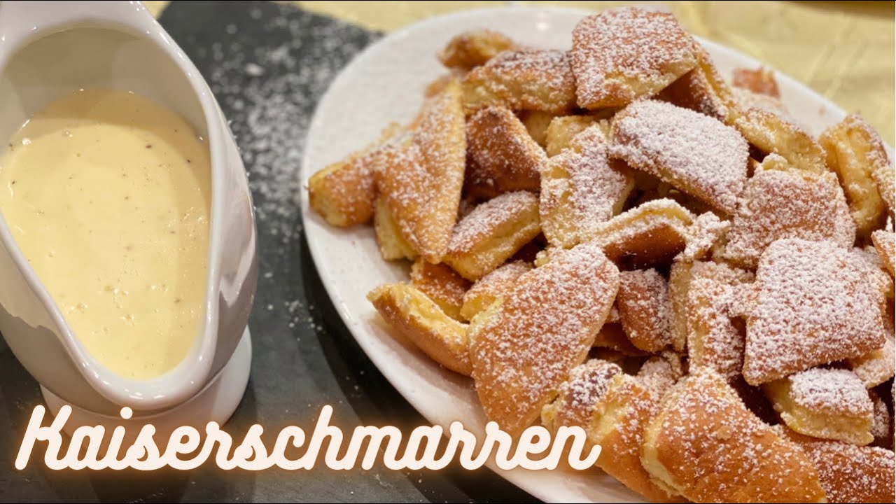 Kaiserschmarrn, frittata dolce dell'imperatore + Ricetta facile Salsa alla Vaniglia