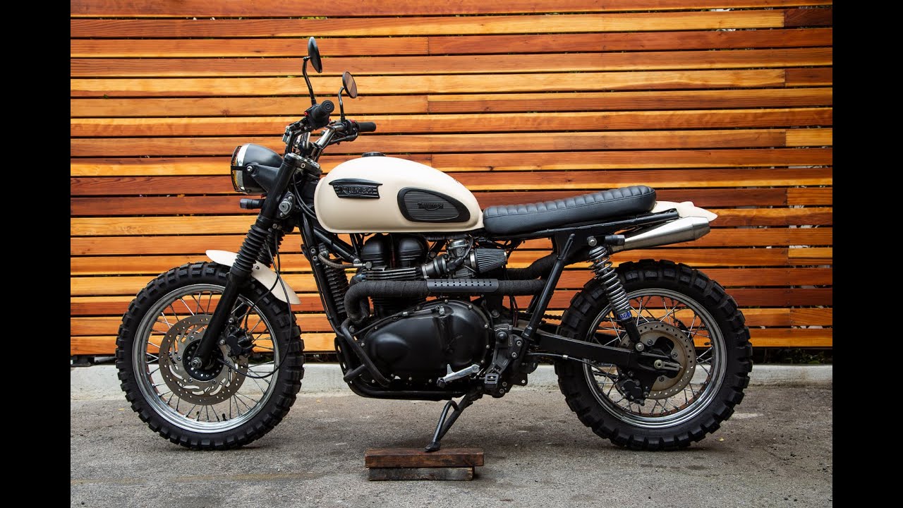 Triumph Desert Scrambler by Thunder Road Hollywood!
