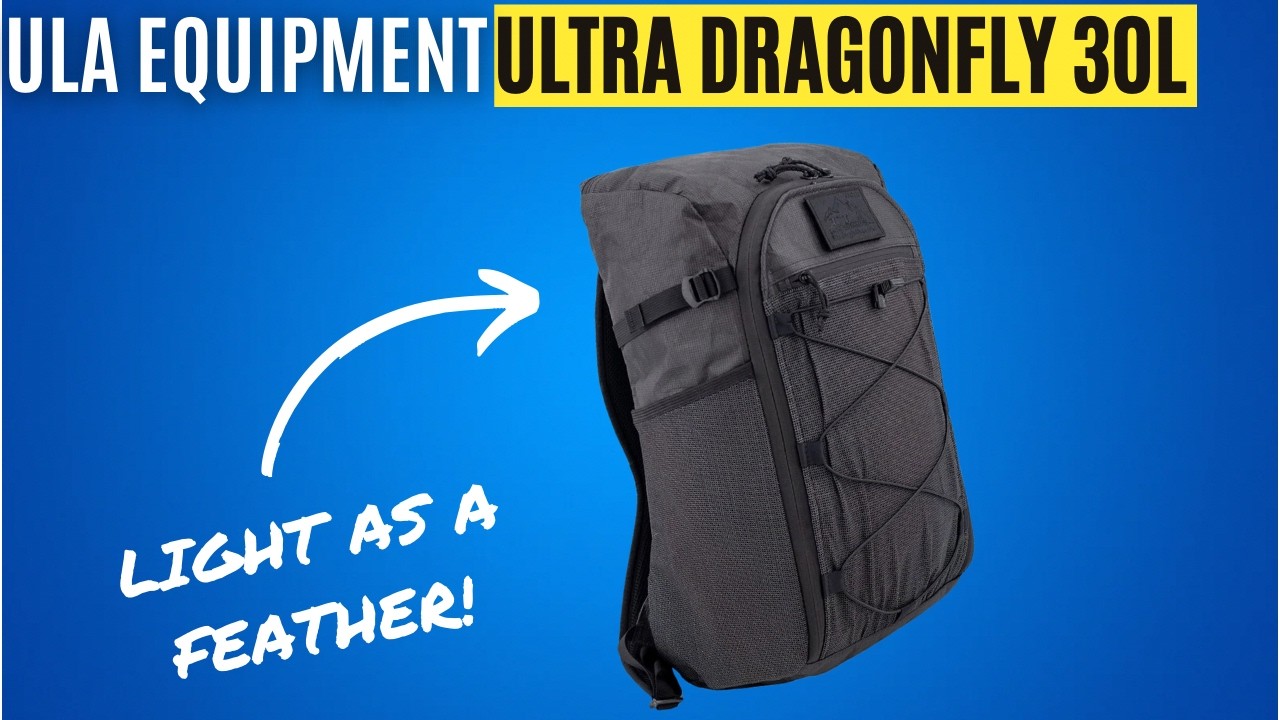 Обзор рюкзака ULA Dragonfly 30L || Сверхлегкий для повседневного использования и путешествий