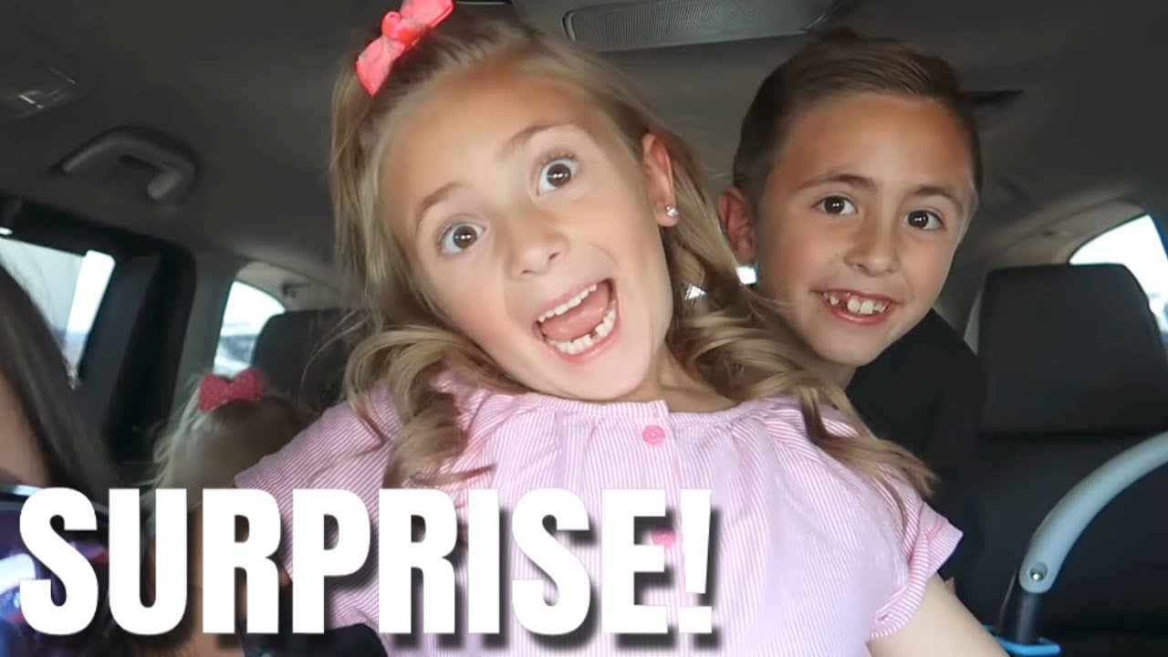 Kids Try To Guess Where We're Going! / Parents Take Kids Out Of School Early