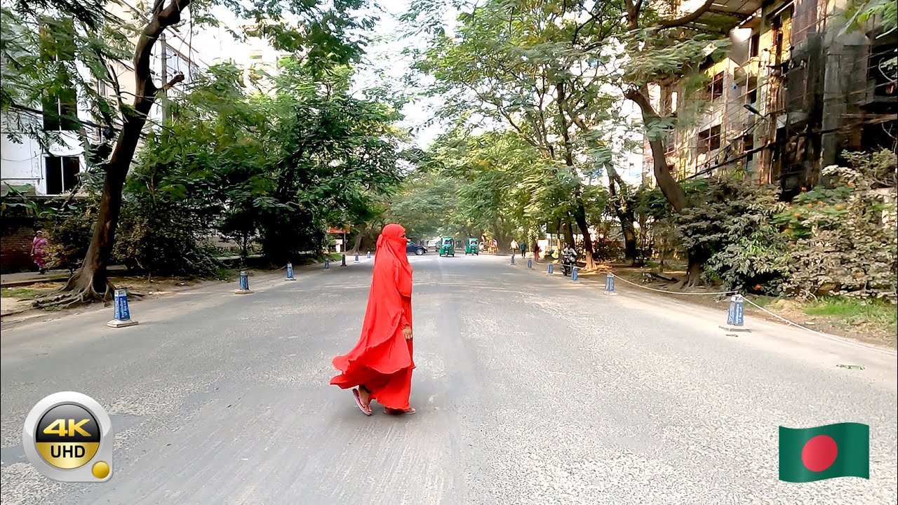Bashundhara Residential Area, Dhaka, Bangladesh, 4K View