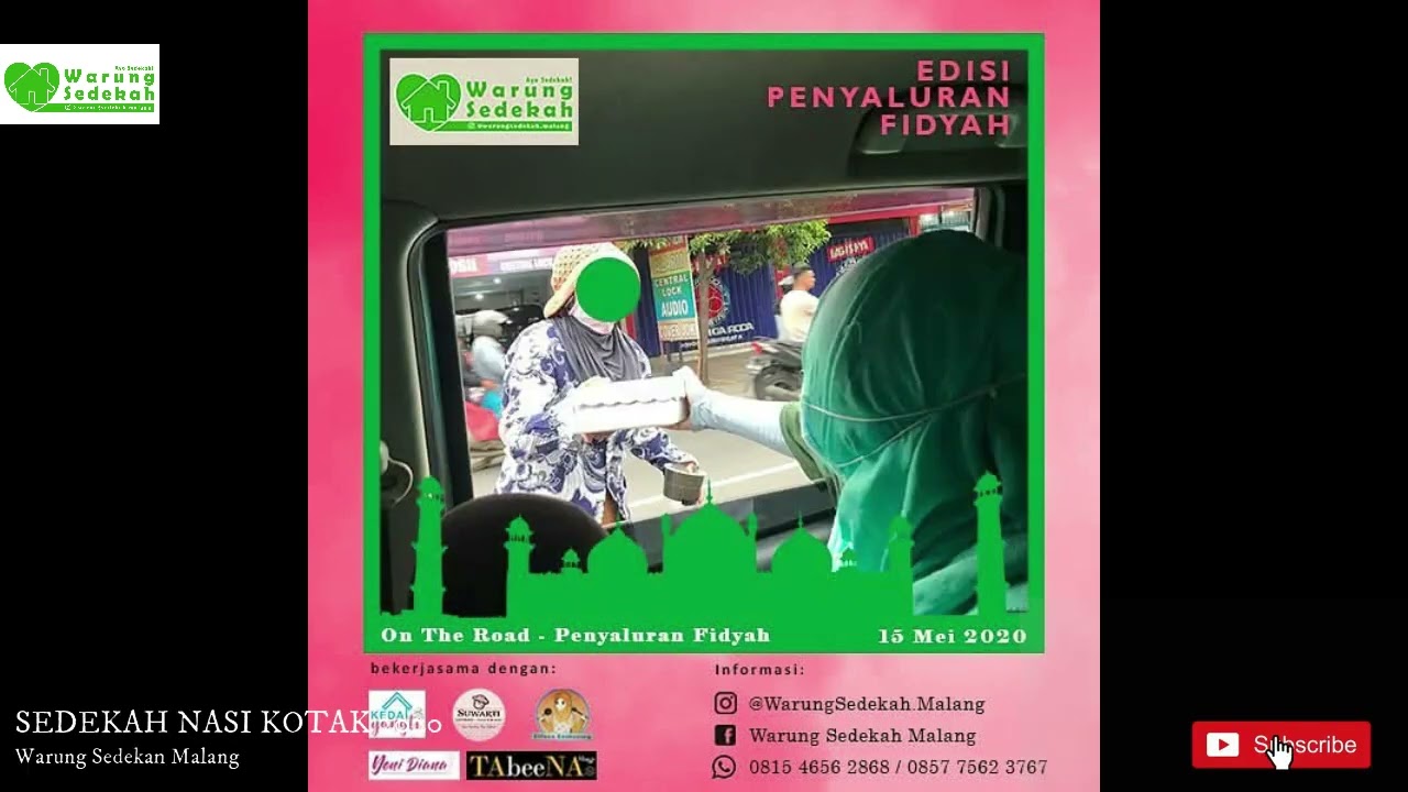 On The Road  - Penyaluran Fidyah #WarungSedekah #WarungSedekahMalang
