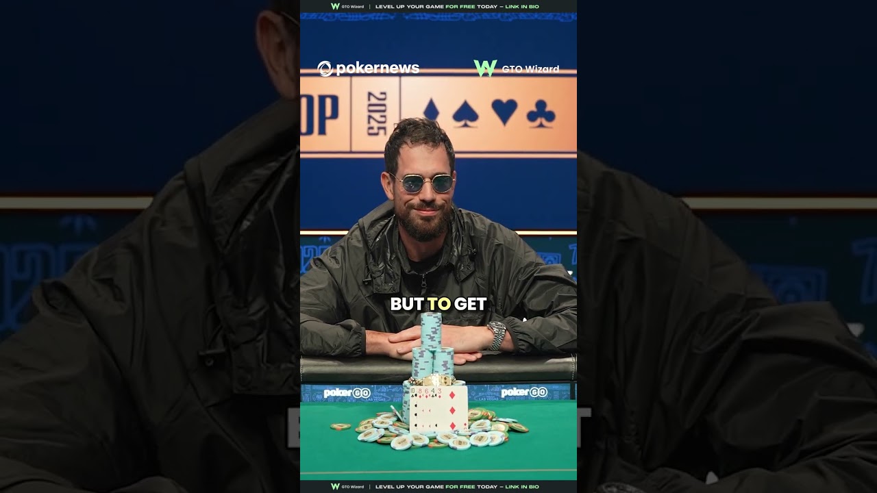 🌟 7 time @WSOP bracelet winner Nick Schulman's thoughts on Poker Hall of Fame | #pokernews #wsop2025
