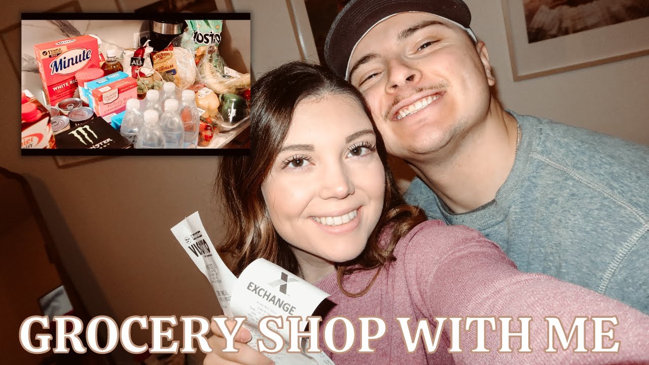 COME GROCERY SHOPPING WITH ME || Grocery shopping in Italy \\ MILITARY WIFE