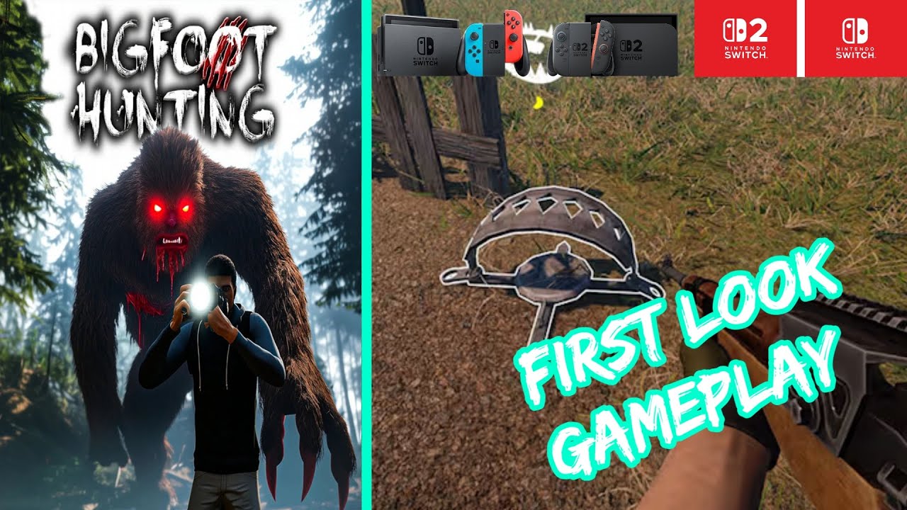 Bigfoot Hunting &ndash; Nintendo Switch / Switch 2 Gameplay