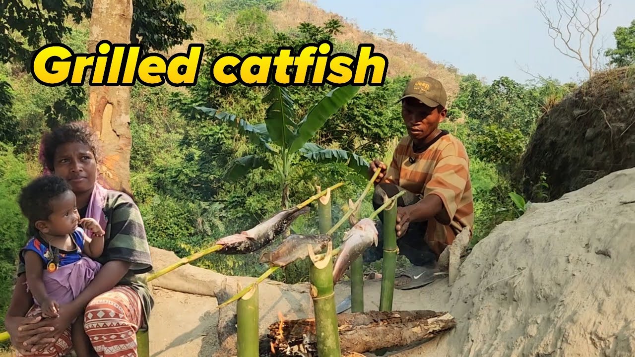 KUYA ANTON NAG-IHAW NG HITO PARA ULAM TANGHALIAN NAMIN SA BUNDOK